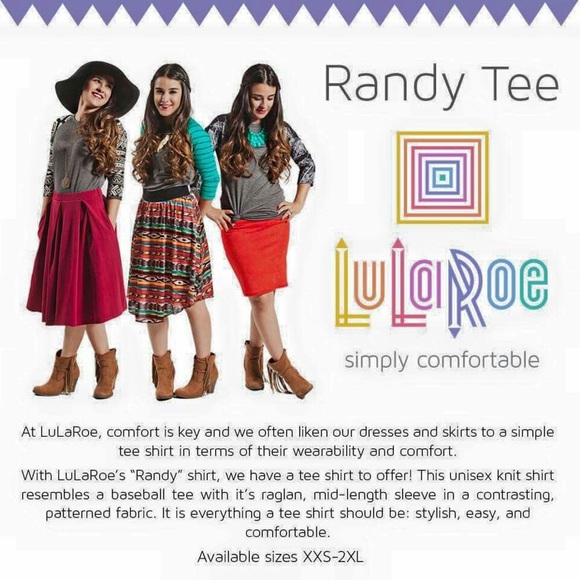 🆕🍑Lularoe Randy size medium - Picture 4 of 5